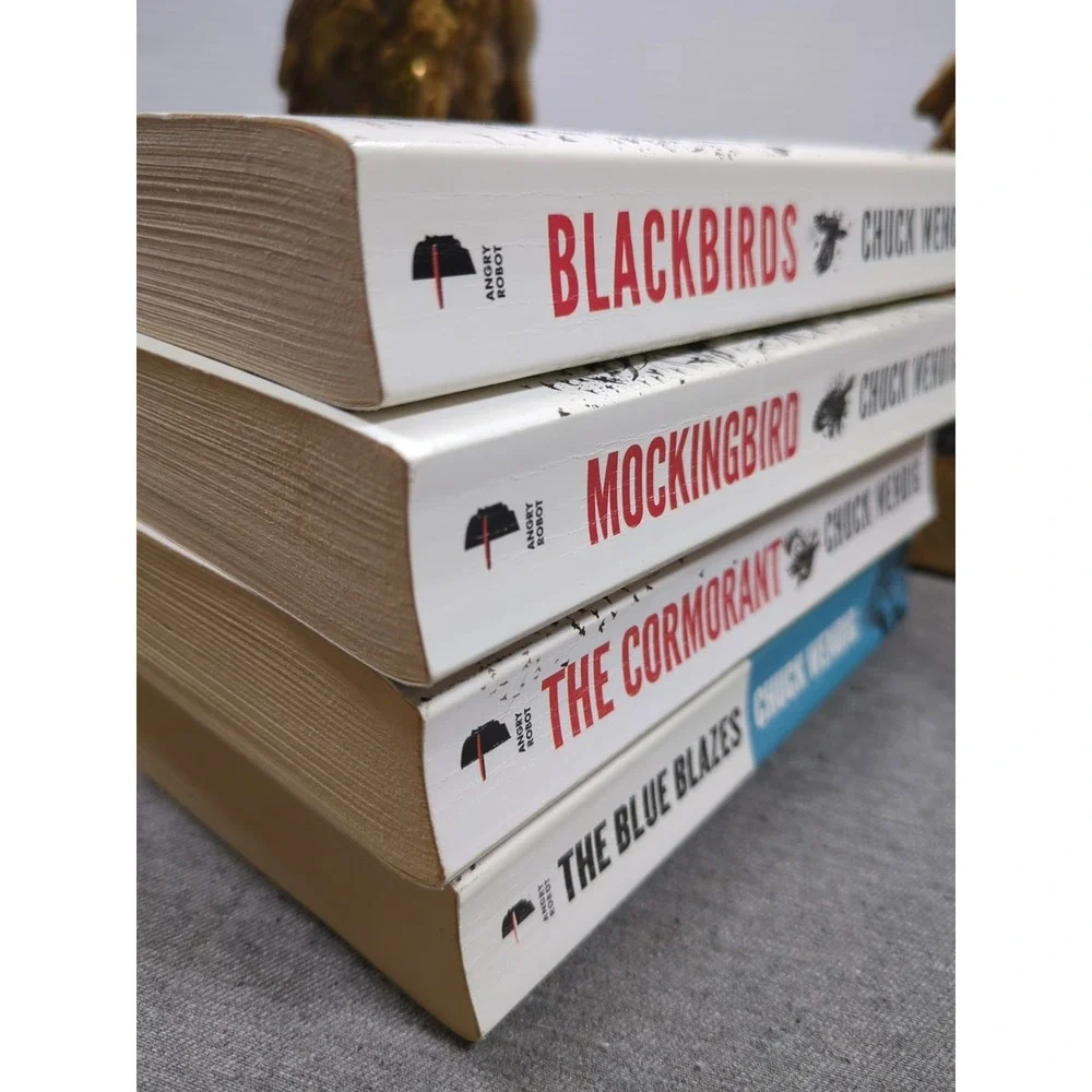 Chuck Wendig Blackbirds Mockingbird The Cormorant The Blue Blazes‎ Miriam Mookie